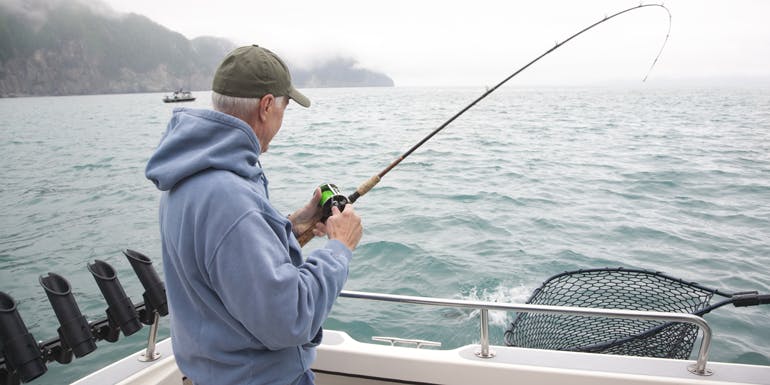 salmon fishing alaska shore excursion cruise