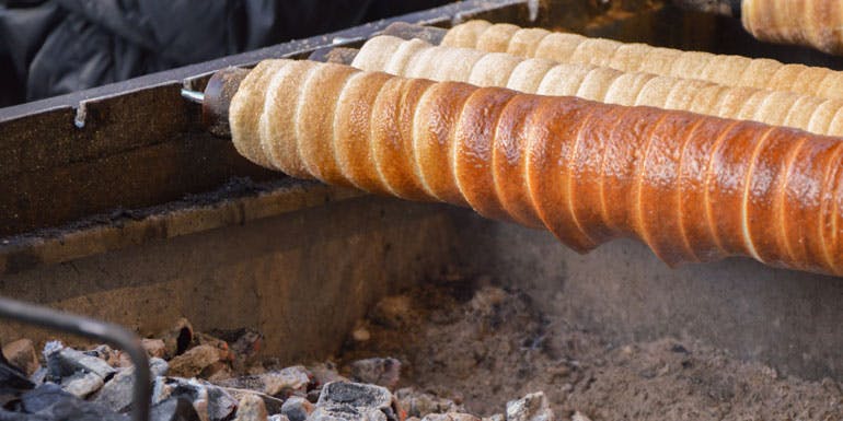 chimney cake europe christmas market cruise