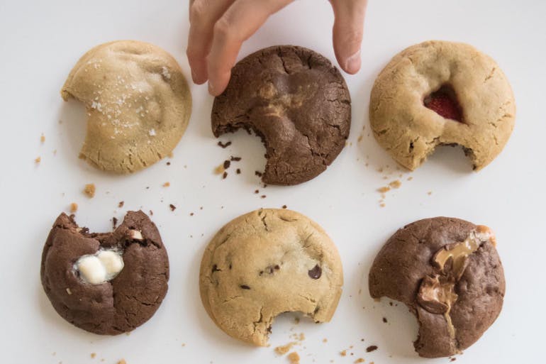 milk jar cookies dessert los angeles