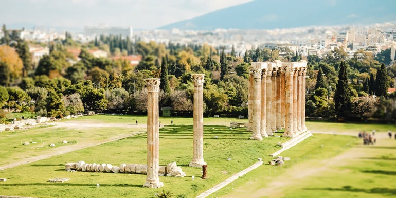 temple zeus athens mediterranean cruise tours