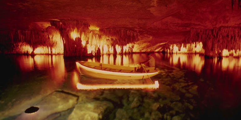 dragon caves porto cristo western mediterranean