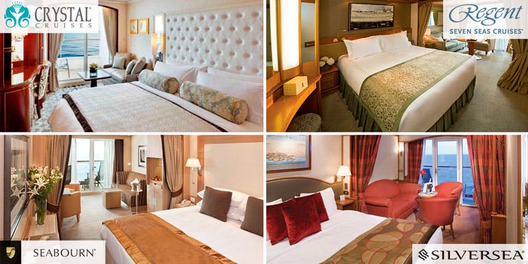 cabins suites luxury cruise crystal regent