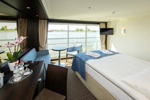 avalon illumination river cruise ship cabin