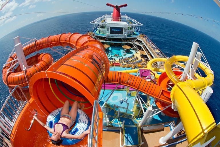 carnival vista waterworks lido cruise ship