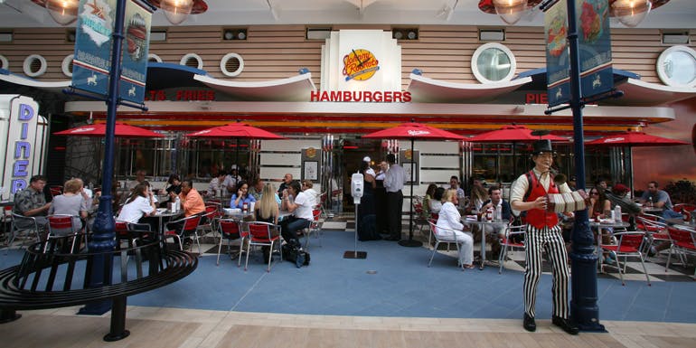 royal caribbean allure johnny rockets restaurant