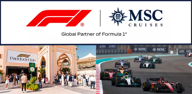 MSC Cruises Celebrates First Title Sponsorship At Formula 1® B...