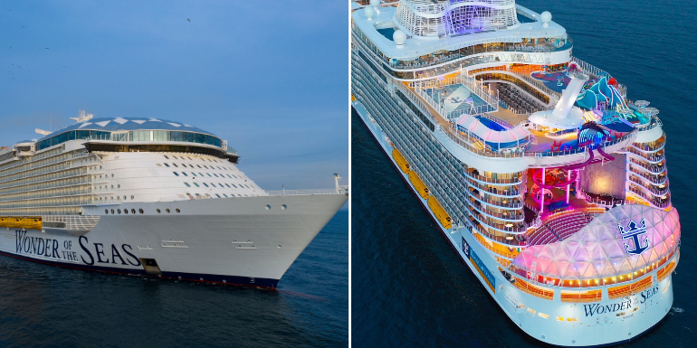 World’s Largest Cruise Ship Arrives in the U.S