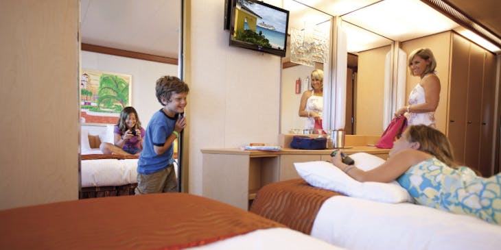 carnival cruise cabin television network channels