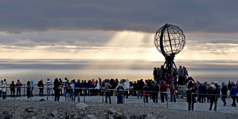 nordkapp north cape norway msc cruises