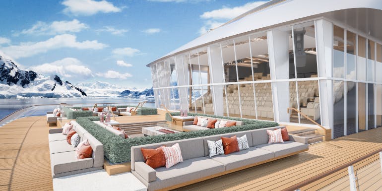 viking expedition ship terrace rendering