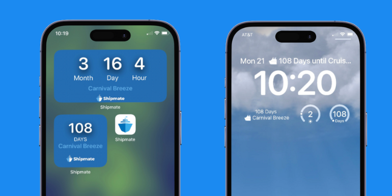 Shipmate Introduces Lock Screen Widgets for iOS