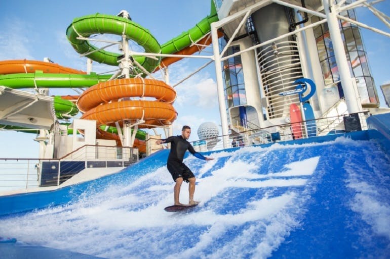 Flowrider on Liberty of the Seas